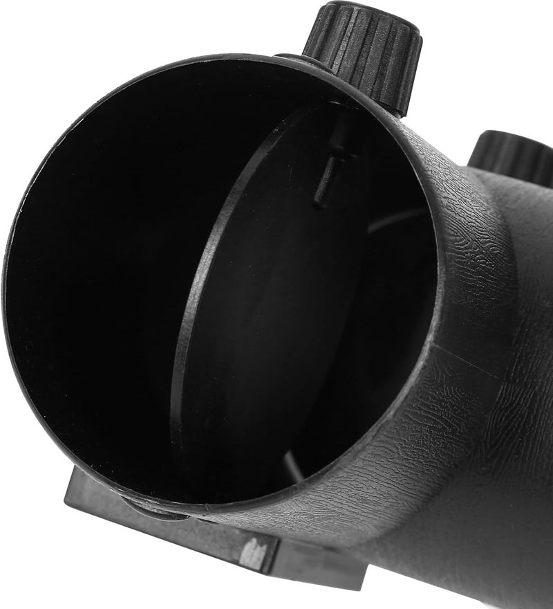 Copgge Diesel Heater Duct Connector Parking Heater Pipe Hose Ducting Vent Connector with Adjustable Valve Flap for Eberspacher Webasto Diesel Heater, for Chinese Diesel Heater 5KW 8KW (T Piece 75MM) - Image 5